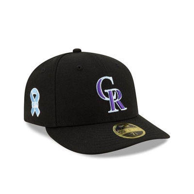 Sapca New Era Colorado Rockies MLB Father's Day Low Profile 59FIFTY Fitted - Negrii